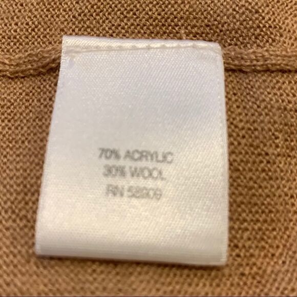 Cremieux open front embellished shrug LG - Picture 3 of 4